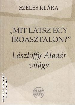 Szles Klra - Mit ltsz egy rasztalon? ANTIKVR