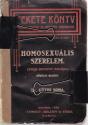 Dr. G�thi Soma - Fekete K�nyv - Homosexu�lis szerelem ANTIKV�R