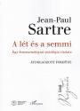Jean-Paul Sartre - A lt s a semmi  (tdolgozott fordts)